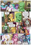  &lt;3 abs anon anthro applejack_(mlp) big_breasts breasts catrina_(mlp) cleavage clothed clothing crown cutie_mark dialogue equine fan_character farm feline female fluttershy_(mlp) friendship_is_magic green_eyes green_skin hair hat hooves horn horse human limestone_pie_(mlp) magic male mammal maud_pie_(mlp) mirror muscular muscular_male my_little_pony pencils_(artist) pinkie_pie_(mlp) pony princess_celestia_(mlp) rainbow_dash_(mlp) red_hair spying twilight_sparkle_(mlp) unicorn winged_unicorn wings 