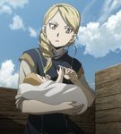  1girl arslan_senki blonde_hair etoile_(arslan_senki) screencap solo 