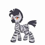  equine female fire_lily mammal my_little_pony simple_background solo xexus zebra 