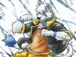  2017 absurd_res anthro canine clothing digital_media_(artwork) fur hi_res kemono male mammal simple_background tupidwithouts 