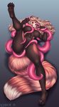  anthro bourbon._(artist) breasts female mammal nipples nude penetration red_panda smile solo spread_legs spreading tentacles thick_thighs tongue tongue_out vaginal vaginal_penetration 