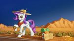  1jaz 2018 backpack bracelet desert equine eyewear friendship_is_magic hat hi_res hitchhiking horn jewelry mammal my_little_pony rarity_(mlp) road scarf solo sunglasses unicorn 