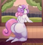  2016 anthro anthrofied big_butt breasts butt equine female friendship_is_magic hi_res horn huge_butt mammal my_little_pony nude solo somescrub sweetie_belle_(mlp) unicorn 