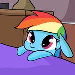  ! 2017 animated bed bedroom begging cute dialogue english_text equine eyelashes female feral friendship_is_magic hair inside mammal multicolored_hair my_little_pony nightstand open_mouth pegasus purple_eyes rainbow_dash_(mlp) rainbow_hair solo talking_to_viewer teeth text tjpones tongue wings 
