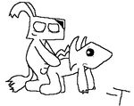  animated boxdog drawhore scrimmage teadog 