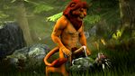  2017 3d_(artwork) abs anthro anthro_on_anthro argonian balls cowgirl_position crossover cum cum_on_chest digital_media_(artwork) disney duo erection fangs feline forest fox_whisper85 grass horn kneeling lion male male/male mammal muscular muscular_male on_top orgasm penetration penis scalie sex simba source_filmmaker teeth the_elder_scrolls the_lion_king tongue tree video_games 