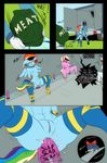  2016 anal anal_penetration anthro anthrofied anus blindfold bound breast_size_difference breasts comic dildo edit english_text equine feathered_wings feathers female friendship_is_magic hair hi_res horn ironhades mammal my_little_pony navel nude pegasus penetration poprocks pussy rainbow_dash_(mlp) restrained rollerskates sex_toy spread_legs spreading text unicorn vehicle whitekitten wings 