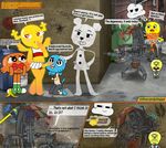  cartoon_network clone_wars comic crossover darwin_watterson dickgirl droideka gumball_watterson intersex leonard_daniels masami_yoshida penny_fitzgerald sapper sarah_g_lato star_wars tagme teri_(tawog) the_amazing_world_of_gumball 