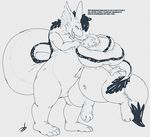  2017 3_toes 4_fingers 4_toes absurd_res animate_inanimate anthro bomberman claws dialogue digital_drawing_(artwork) digital_media_(artwork) dragon duo english_text hair hi_res hindpaw horn human inflatable living_inflatable long_tail louie_(bomberman) male mammal monochrome nozzle nude open_mouth paws scalie simple_background smile stormdragonblue stormdragonblue_(character) teeth text toe_claws toes transformation vinyl white_background 