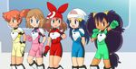 haruka_(pokemon) hikari_(pokemon) iris_(pokemon) kasumi_(pokemon) pokemon pokemon_(anime) serena_(pokemon) shilfy_yo ultra_guardians 