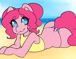  animated anthro clothing equine female friendship_is_magic hair looking_at_viewer mammal my_little_pony outside pink_hair pinkie_pie_(mlp) solo tolsticot 