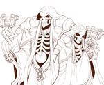  ainz_ooal_gown dual_persona genderswap overlord_(maruyama) sinhyul skeleton staff 