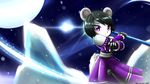  anthro bear black_hair clothed clothing female fingerless_gloves freedom_planet_2 fur gloves hair kenjikanzaki05 mammal melee_weapon neera_li panda polearm purple_eyes solo spear weapon white_fur 