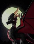  3d_(artwork) bas126 black_scales blender_(software) cynder digital_media_(artwork) dragon feral horn membranous_wings scales solo spyro_the_dragon video_games wings 