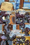  bat_pony brown_eyes comic detailed_background digital_media_(artwork) duo english_text fan_character feral gray--day my_little_pony text 