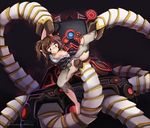  artist_request barefoot breasts brown_hair guardian_(breath_of_the_wild) loone object_insertion robot tentacles the_legend_of_zelda the_legend_of_zelda:_breath_of_the_wild twintails vaginal vaginal_object_insertion 