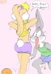  asthexiancal bugs_bunny lola_bunny looney_tunes space_jam 