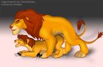  anal anal_penetration animal_genitalia chris_mckinley cub cum disney eyes_closed feline_penis feral feral_on_feral gay incest male mufasa orgasm penetration penis sex simba size_difference the_lion_king thetiger young 