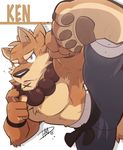  2018 anthro black_nose canine clothing digital_media_(artwork) fur hi_res hikazedragon kemono male mammal scar simple_background 