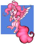  2018 absurd_res cutie_mark equine female feral friendship_is_magic hair hi_res mammal my_little_pony pegasus pinkie_pie_(mlp) solo toodledipsy wings 