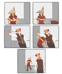  2018 anthro cat comic digital_media_(artwork) feline invalid_tag male mammal owen_(repeat) phillip_(repeat) red_panda repeat_(visual_novel) shirokoi simple_background 