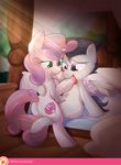  2018 anus balls bed butt cutie_mark digital_media_(artwork) duo equine feathered_wings feathers female friendship_is_magic hair horn inside male male/female mammal multicolored_hair my_little_pony patreon pegasus penis pillow pussy rumble_(mlp) sip_i.a. sweetie_belle_(mlp) tongue tongue_out two_tone_hair unicorn wings young 