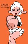  2017 anthro areola big_breasts breasts caprine digital_media_(artwork) female huge_breasts hyper hyper_breasts leggy_lamb looking_at_viewer mammal mr.under nipples sheep sheep_wrecked simple_background smile solo thick_thighs voluptuous wool 
