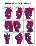  2018 blush brisineo broken_horn equine eye_scar female fizzlepop_berrytwist_(mlp) horn mammal my_little_pony my_little_pony_the_movie scar sweat tempest_shadow_(mlp) unicorn 