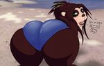  bear bent_over big_butt butt mammal maylee panda pandaren rohgen rohgen_(artist) video_games warcraft 