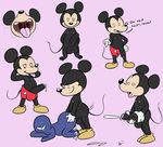  2017 anal balls collaboration cum da~blueguy disney male male/male masturbation mentalo mickey_mouse navel nipples penis uncut 