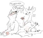  anthro betty_(weaver) blush canine dildo disney dog duo female male mammal nobby_(artist) pack_street sex sex_toy velvet_roe_(weaver) wolf 