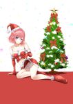  aihara_yuzu_(citrus) christmas citrus_(manga) skirt_lift tagme 