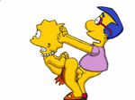  animated helix lisa_simpson milhouse_van_houten the_simpsons 