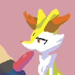  2018 amber_eyes ambiguous_gender animated braixen cum cum_in_mouth cum_inside cumshot ejaculation erection eye_contact fellatio fur loop lucario male nintendo oral orgasm penis pok&eacute;mon pok&eacute;mon_(species) saliva sex snibi video_games white_fur yellow_fur 