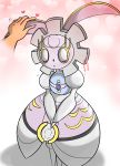  &lt;3 24651 aliasing blush disembodied_hand duo eyes_closed female grey_body human japanese_text machine magearna mammal nintendo not_furry open_mouth pink_background pok&eacute;mon pok&eacute;mon_(species) robot simple_background solo_focus standing text translation_request video_games 