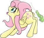  2016 alpha_channel anus balls coinpo cum cum_in_pussy cum_inside cum_on_body cutie_mark disembodied_penis duo equine erection feathered_wings feathers female feral fluttershy_(mlp) friendship_is_magic fur green_eyes hair male mammal my_little_pony open_mouth pegasus penis pink_hair pussy simple_background solo_focus tongue tongue_out transparent_background wings yellow_feathers yellow_fur 