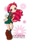  1girl harukaze_doremi ojamajo_doremi red_hair school_uniform 
