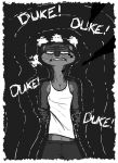  2018 anthro blood comic dialogue disney dream duke_weaselton english_text fur greyscale luraiokun male mammal monochrome mustelid nightmare text water weasel zootopia 