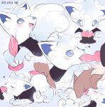 &lt;3 3_toes alolan_vulpix ambiguous_gender animal_genitalia animal_penis ass_up blue_eyes blue_tongue blush brown_fur canine_penis cape clothed clothing cum cum_in_mouth cum_inside cum_on_back cum_on_face cute cute_fangs eevee eyes_closed fellatio from_behind_(disambiguation) fur hands-free hexeix hot_dogging knot knotting looking_at_viewer male male/ambiguous nintendo open_mouth oral oral_knotting orgasm partially_clothed penis pok&eacute;mon pok&eacute;mon_(species) regional_variant saliva sex tagme toes tongue tongue_out turned_away video_games white_fur 