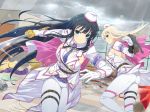  3girls ikaruga_(senran_kagura) multiple_girls senran_kagura senran_kagura_(series) yomi_(senran_kagura) 