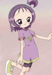  1girl child ojamajo_doremi purple_hair segawa_onpu 