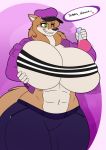  big_breasts breasts canine cute expansion female fox hyper inflation invalid_tag mammal muscular potion ragna theroflcoptr tomboy voluptuous 