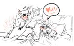  &lt;3 ambiguous_penetration bed betty_(weaver) blush canine caprine disney duo female hi_res larger_female looking_pleasured male mammal nobby_(artist) pack_street penetration predator/prey remmy_cormo sex sheep size_difference smaller_male tailwag wolf zootopia 