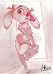  anthro better_version_at_source candy choker clothed clothing disney female fernando_faria food judy_hopps lagomorph loli lollipop looking_at_viewer mammal miniskirt rabbit ribbons skimpy skirt young zootopia 