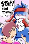  digimon gaomon mewtwox tagme yoshino_fujieda 