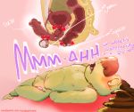  &lt;3 2018 anthro balls blush canine confusion cub digital_media_(artwork) dog drugged erection floppy_ears flopsy fur holidays horny_(disambiguation) internal male mammal navel nipples nude penis simple_background skittleytwix solo sudden_puberty valentine&#039;s_day young 
