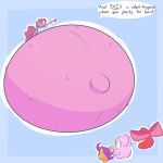  apple_bloom_(mlp) big_breasts breasts clothed clothing english_text female forfun41 friendship_is_magic huge_breasts hyper hyper_pregnancy my_little_pony nipple_bulge pinkie_pie_(mlp) pregnant scootaloo_(mlp) shirt speech_bubble sweetie_belle_(mlp) text 