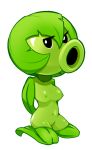  breasts female flora_fauna humanoid kneeling leaf looking_at_viewer mammal nipples not_furry nude open_mouth peashooter plant plants_vs_zombies pussy simple_background solo source_request unknown_artist video_games white_background 
