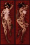  anthro breasts dakimakura_design female hyena licking licking_lips looking_at_viewer mammal missy_(artist) nipples nude pussy smile solo thick_thighs tongue tongue_out wide_hips 