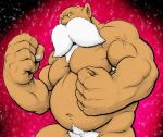  alien belly dragon_ball dragon_ball_super facial_hair hairy invalid_tag male musclegut muscular muscular_male mustache not_furry nude overweight pubes toppo 